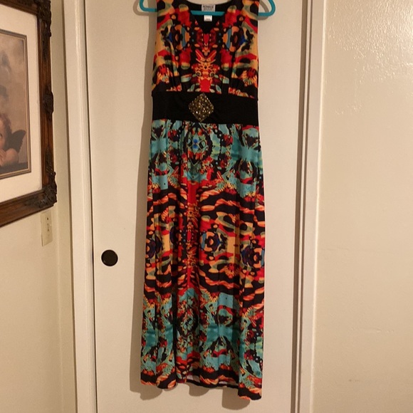 Monroe & Main Summer Maxi Dress Size Medium New! - Picture 3 of 7